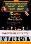 Théâtre - comment le dire avec du style ?