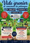 Vide grenier et concours de pétanque