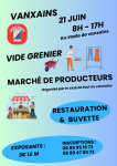 Vide grenier et marché de producteurs
