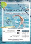 Stage de natation