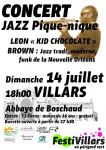 Concert jazz pique-nique
